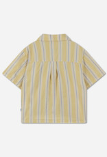 Repose boxy shirt sand gold stripe