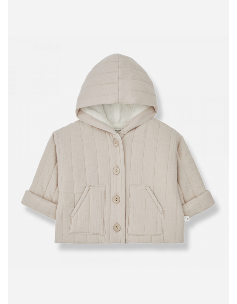 1+ In The Family domenico hood jacket nude