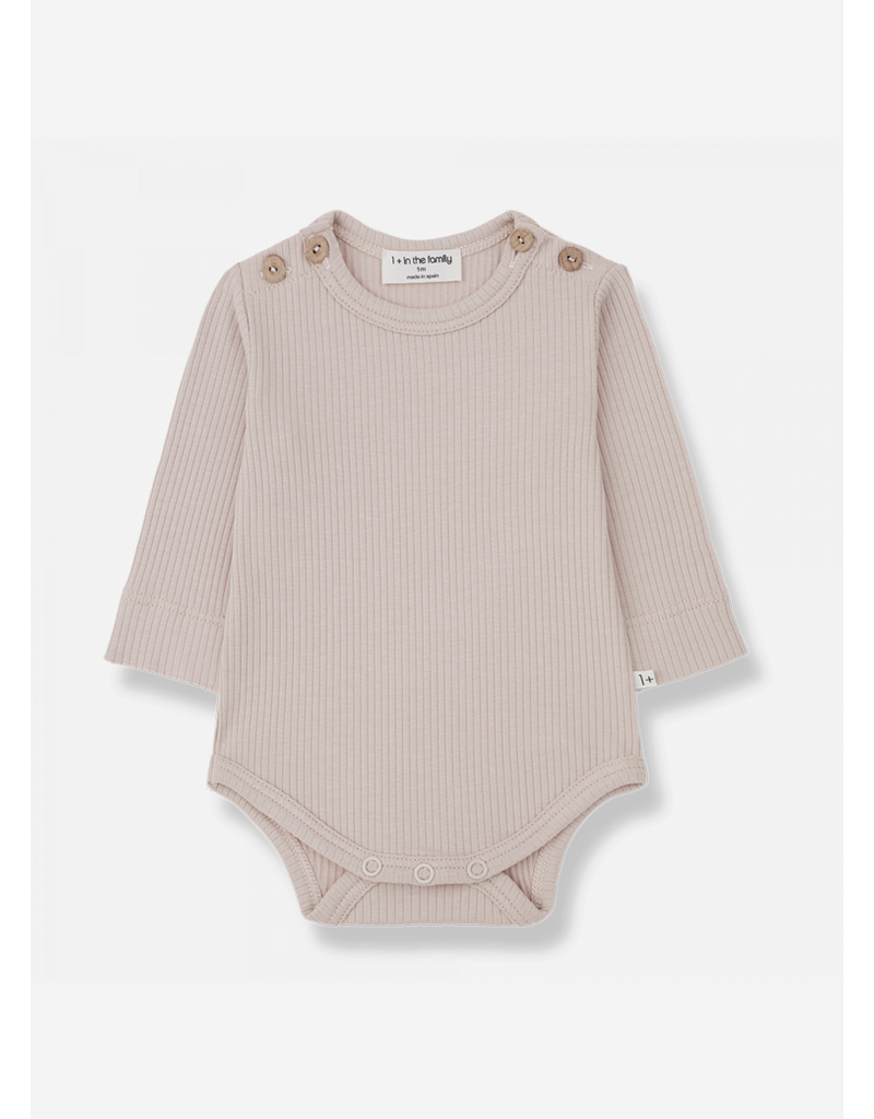 1+ In The Family aram long sleeve body nude