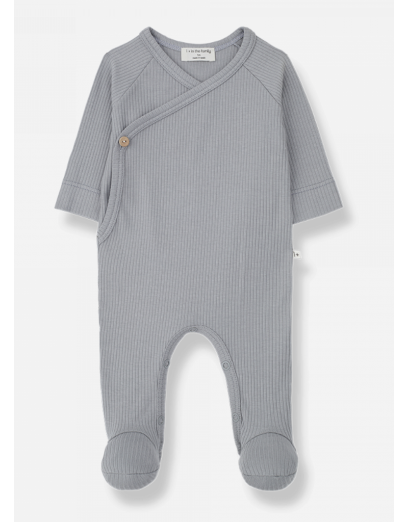 1+ In The Family pauline jumpsuit w feet  smoky