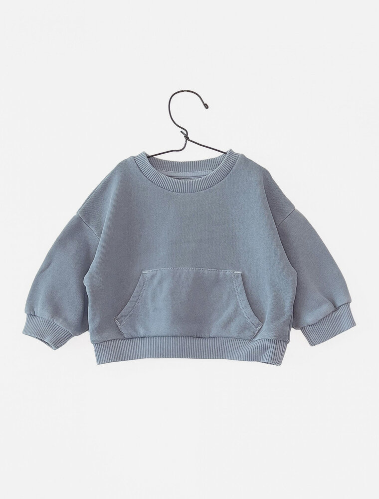 Play Up baby fleece sweater sea