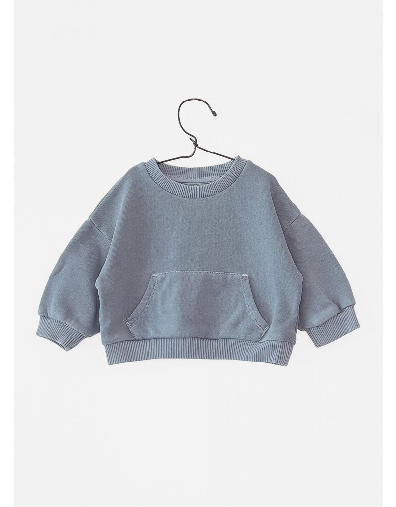 Play Up baby fleece sweater sea