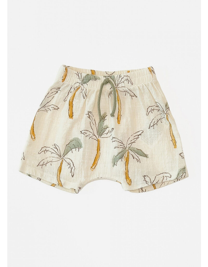 Play Up baby printed mixed shorts fiber