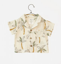 Play Up baby printed woven shirt fiber