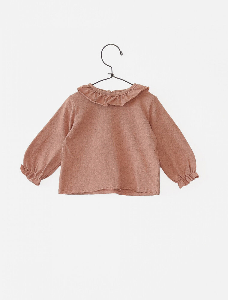 Play Up new born jersey ls tshirt coral