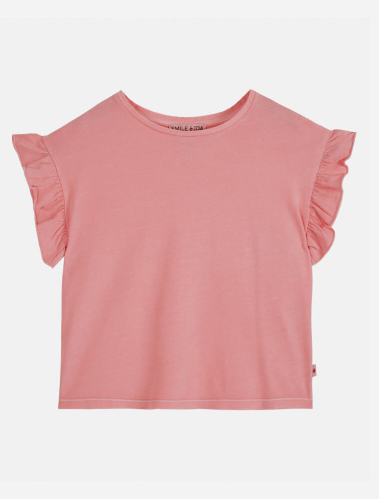 Emile et Ida tee shirt teinture bio magnolia