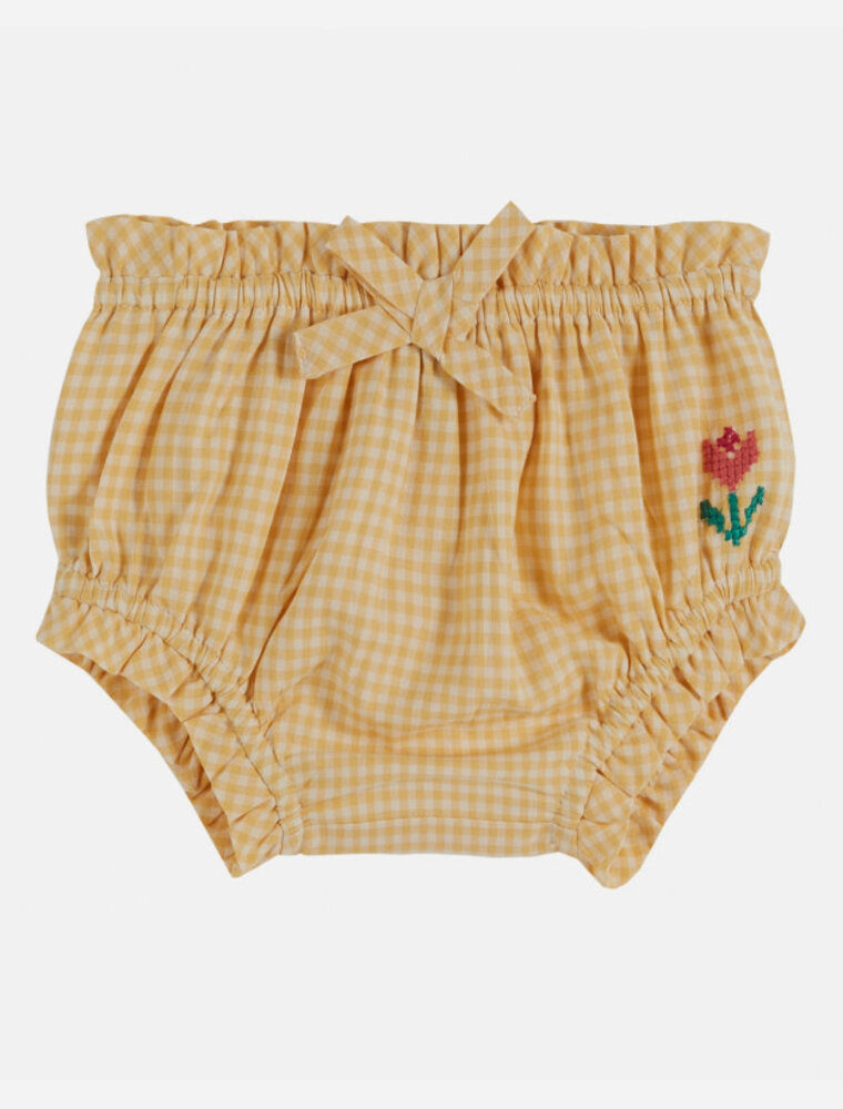 Emile et Ida baby bloomer vichy jaune