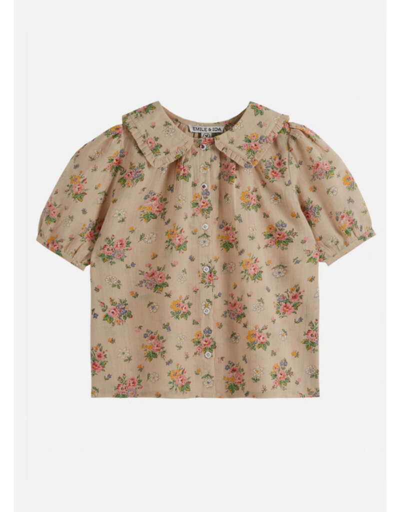 Emile et Ida blouse fleurs vintage floral