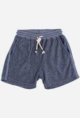 Buho terry shorts blue stone