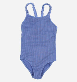 Buho rib maillot blue surf