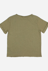 Buho pocket linen t-shirt kaki