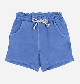 Buho fleece short pants blue surf