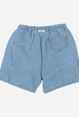 Buho denim linen bermuda washed denim