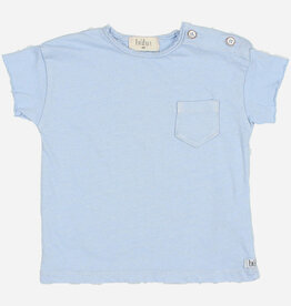 Buho bb linen t-shirt placid blue