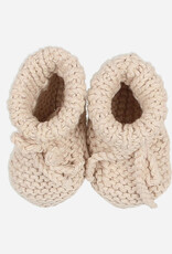 Buho nb knit booties sand