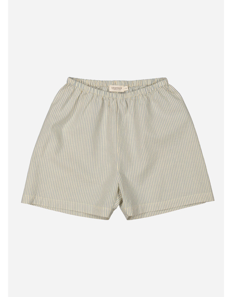 MarMar Copenhagen pajama shorts blue stone stripe