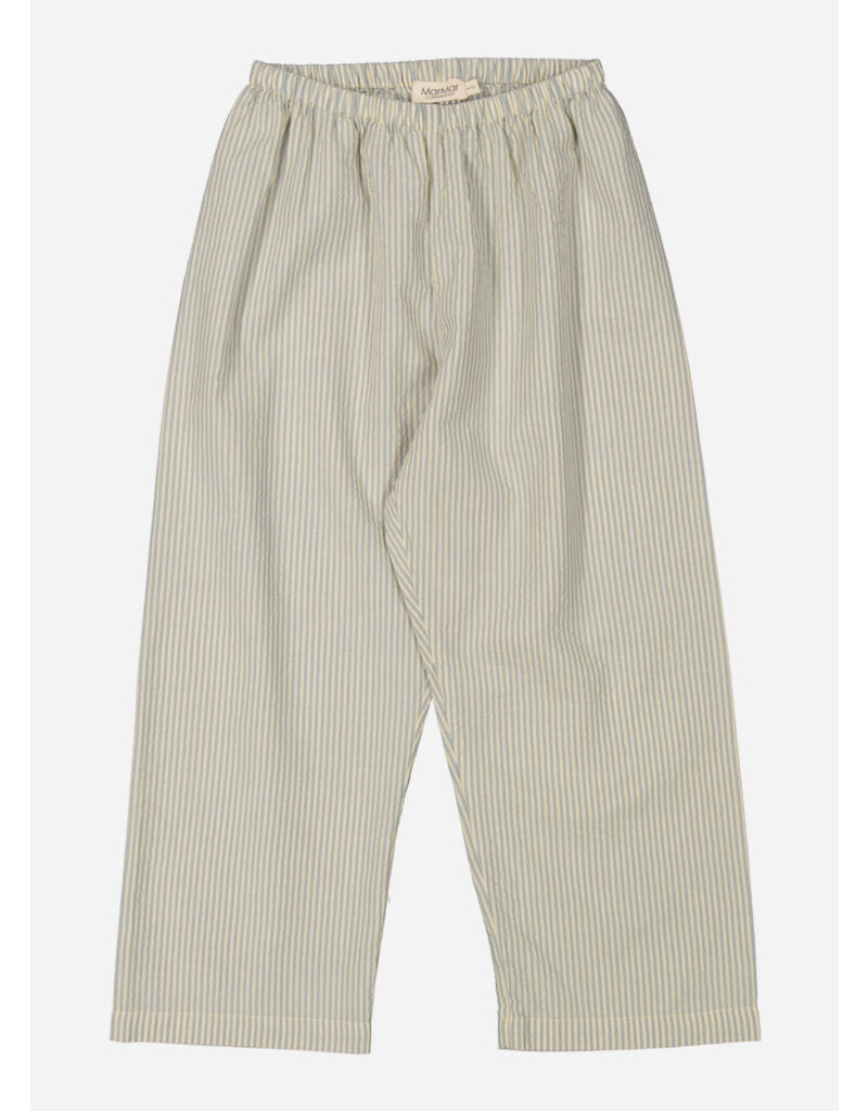 MarMar Copenhagen pajama pants blue stone stripe