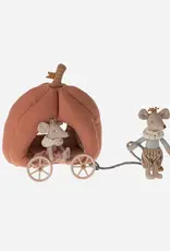 Maileg *pumpkin carriage mouse