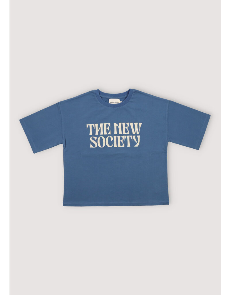 The New Society Artic T-Shirt Blue Steel W24KJYTS1S4_14y