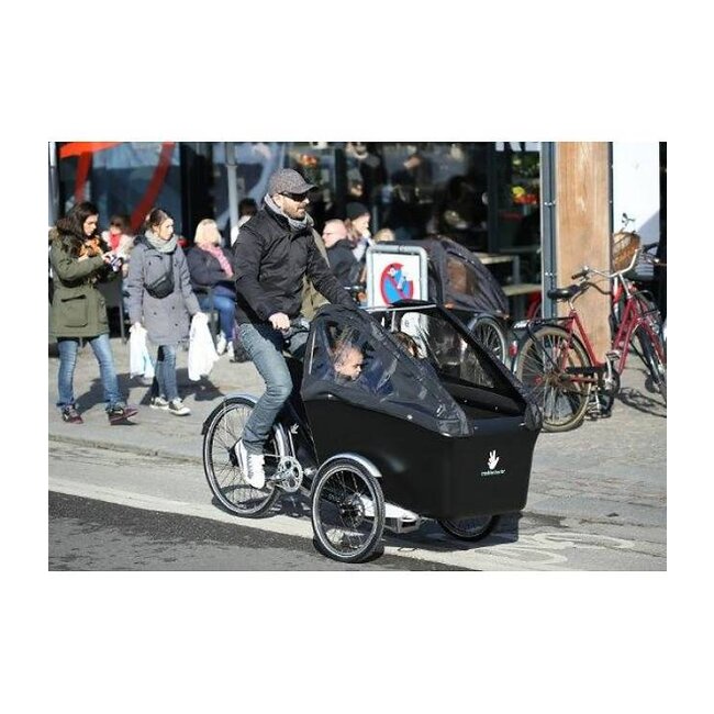 Bakfiets zwart