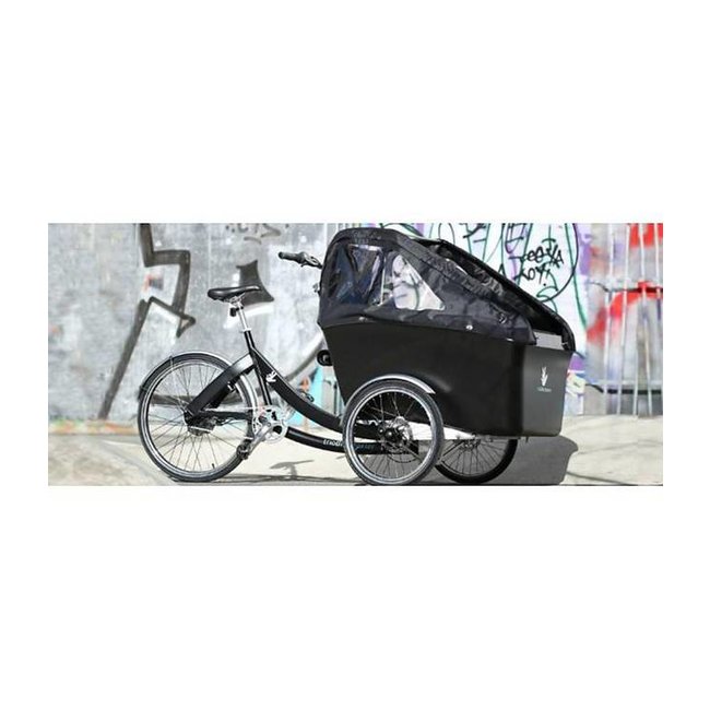 Bakfiets zwart