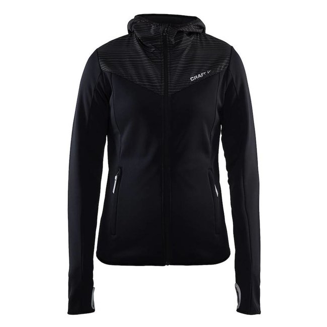 Craft Running Jacket Jersey Black