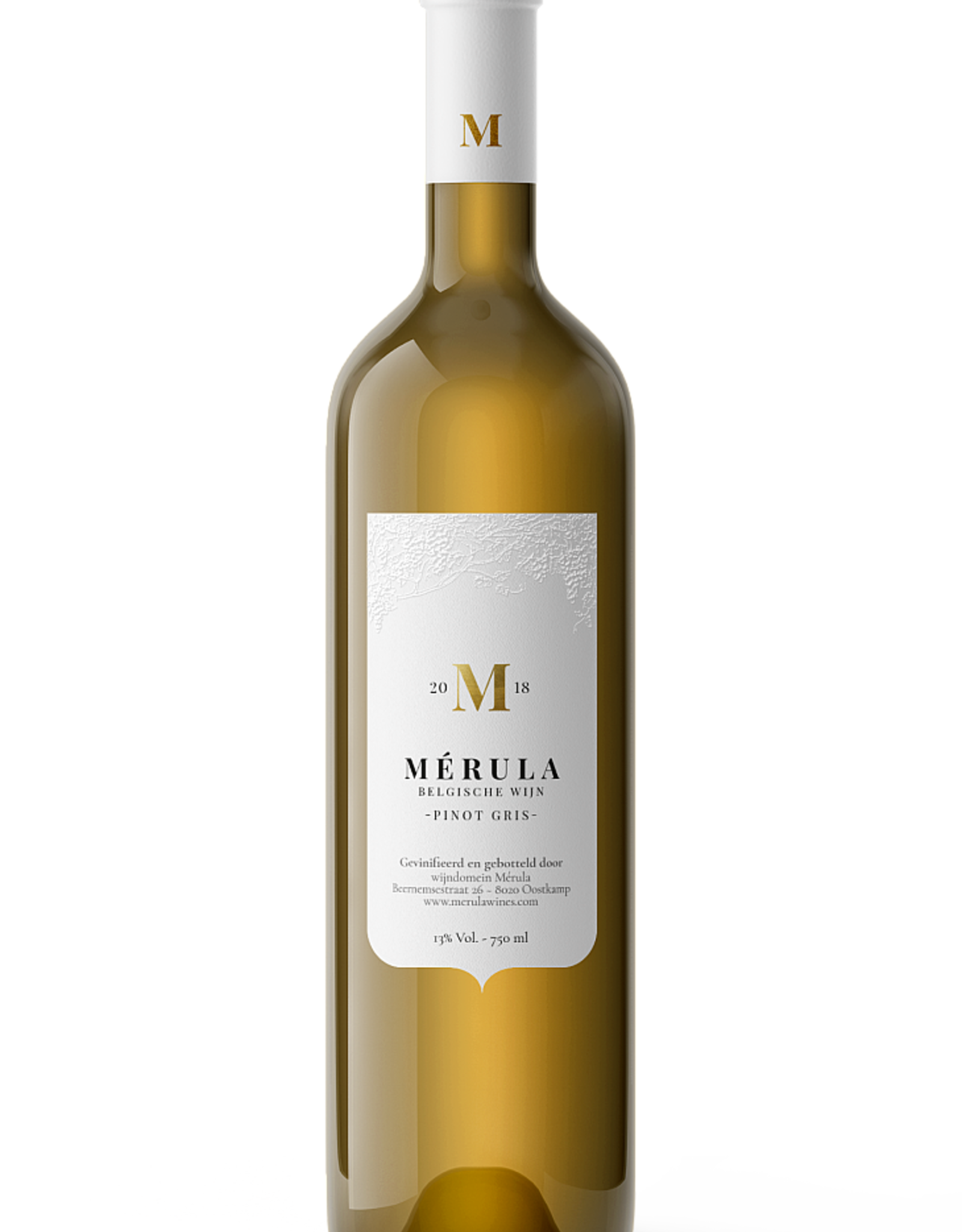 Pinot gris  Merula wijn  75 cl  Belgische wijn
