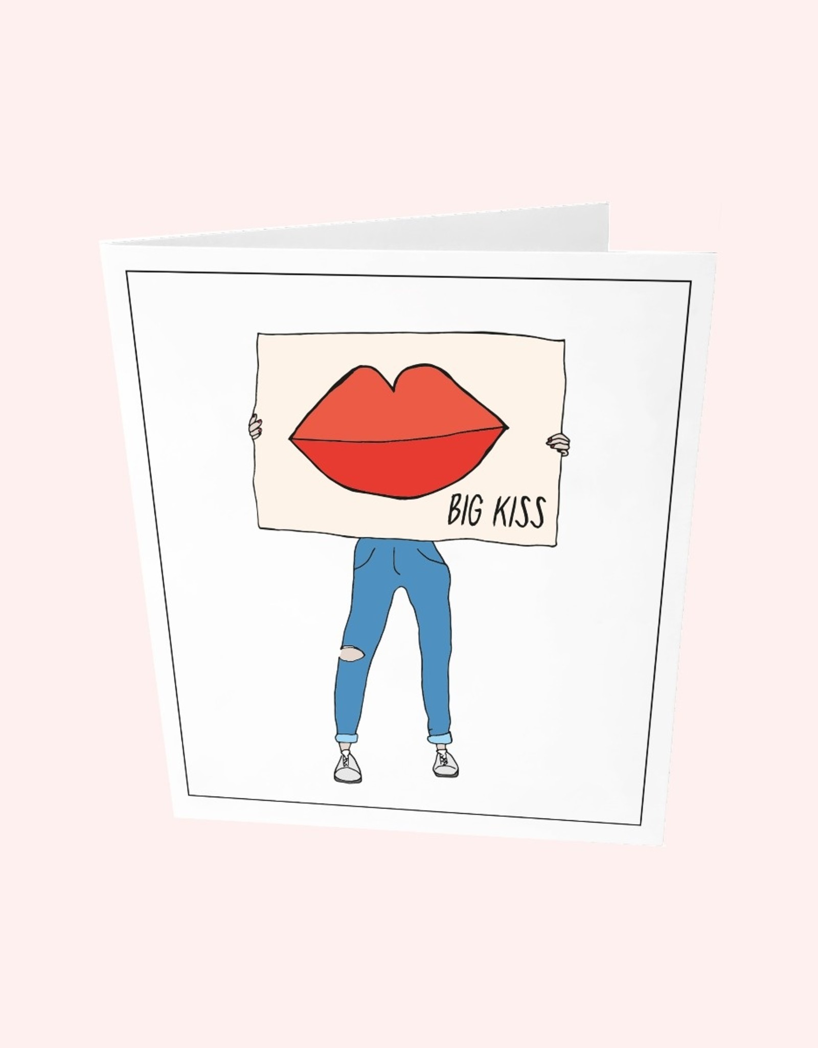 The Gift Label The Gift Label Card Big kiss