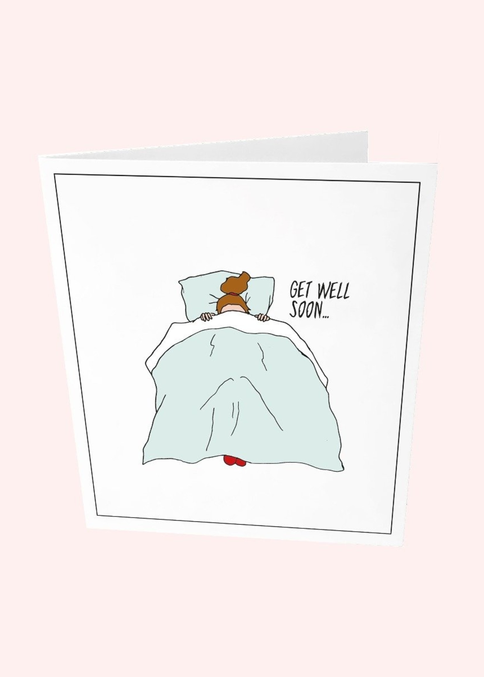 The Gift Label Card Get well soon