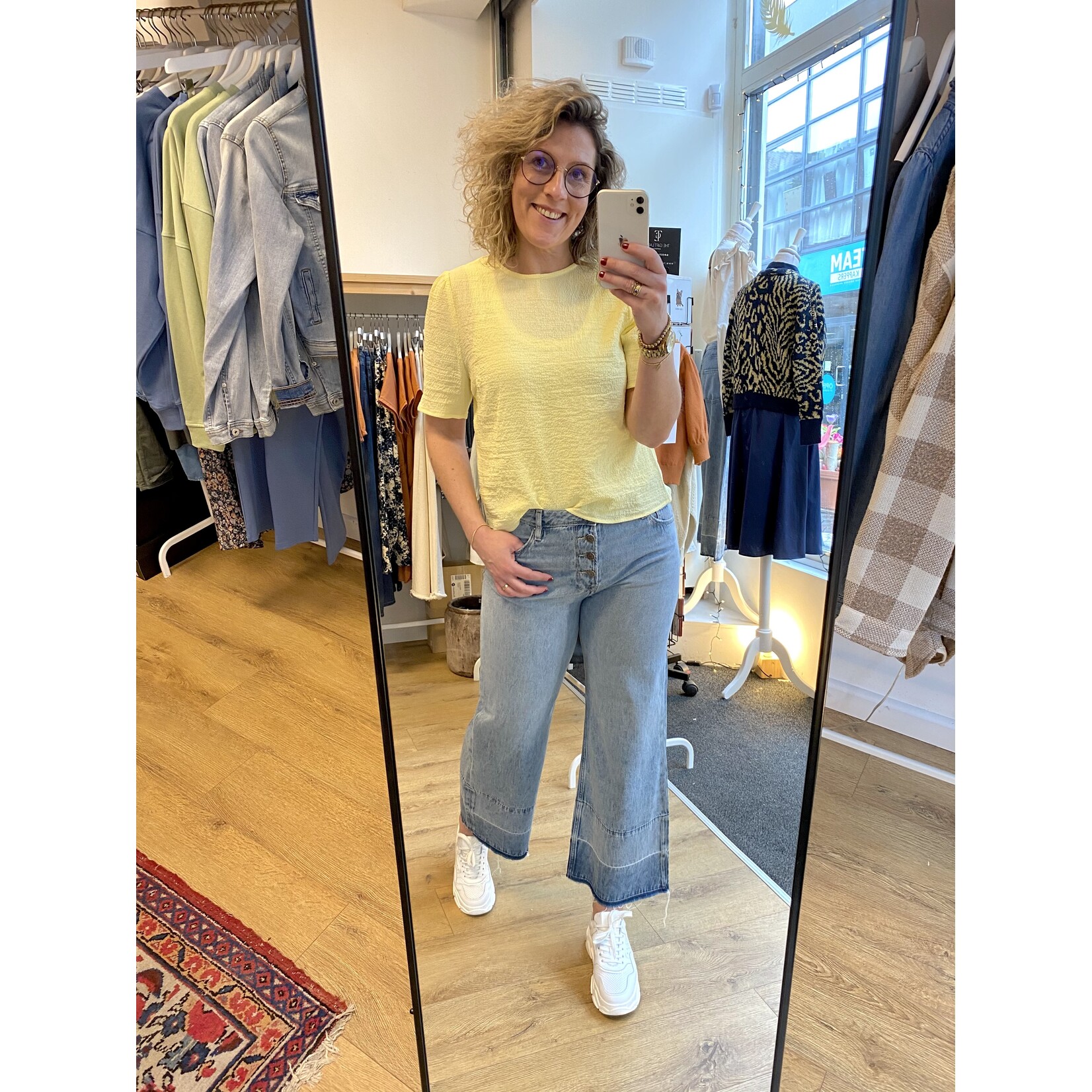 School Rag BB HW Washed Jeans