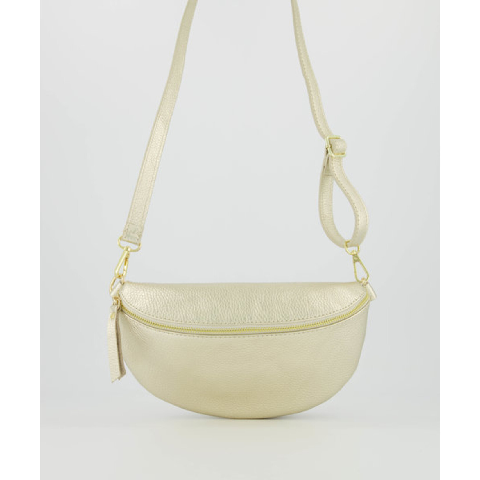 Leren Tas Zoey Big Gold