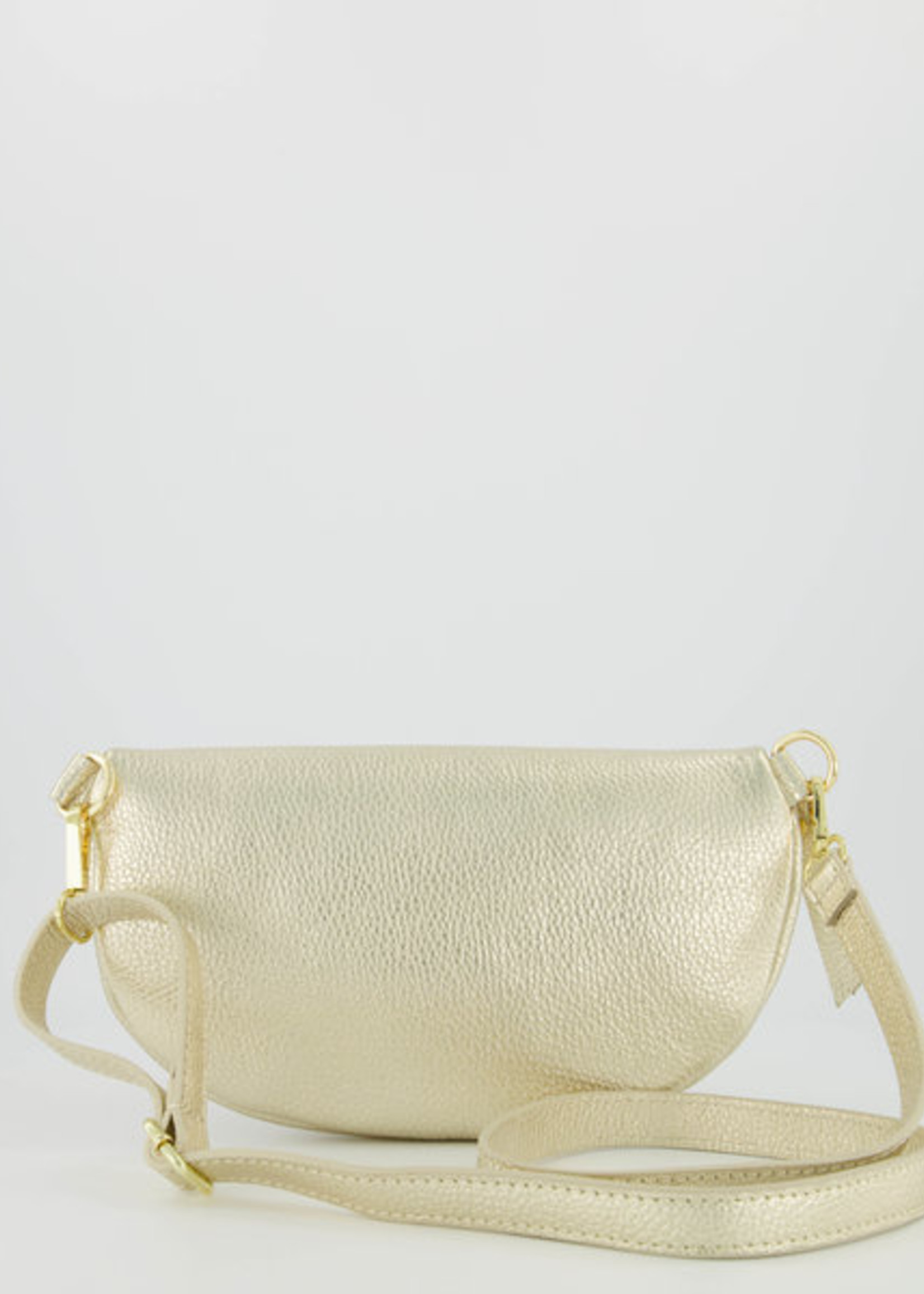 Leren Tas Zoey Big Gold