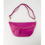 Leren Tas Wendy Fuchsia