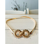 Elvy Elvy  belt Woman Gold