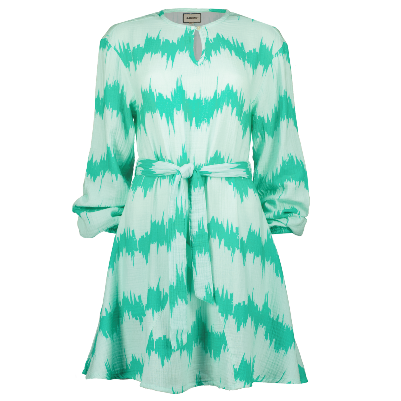 Raizzed Kamila midi dress mint groen