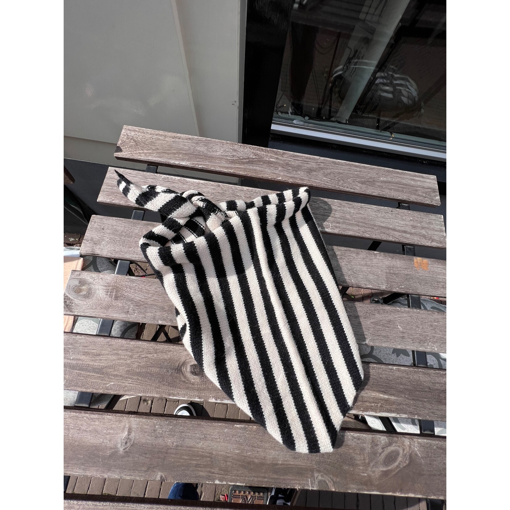 Gebreid sjaaltje driehoek