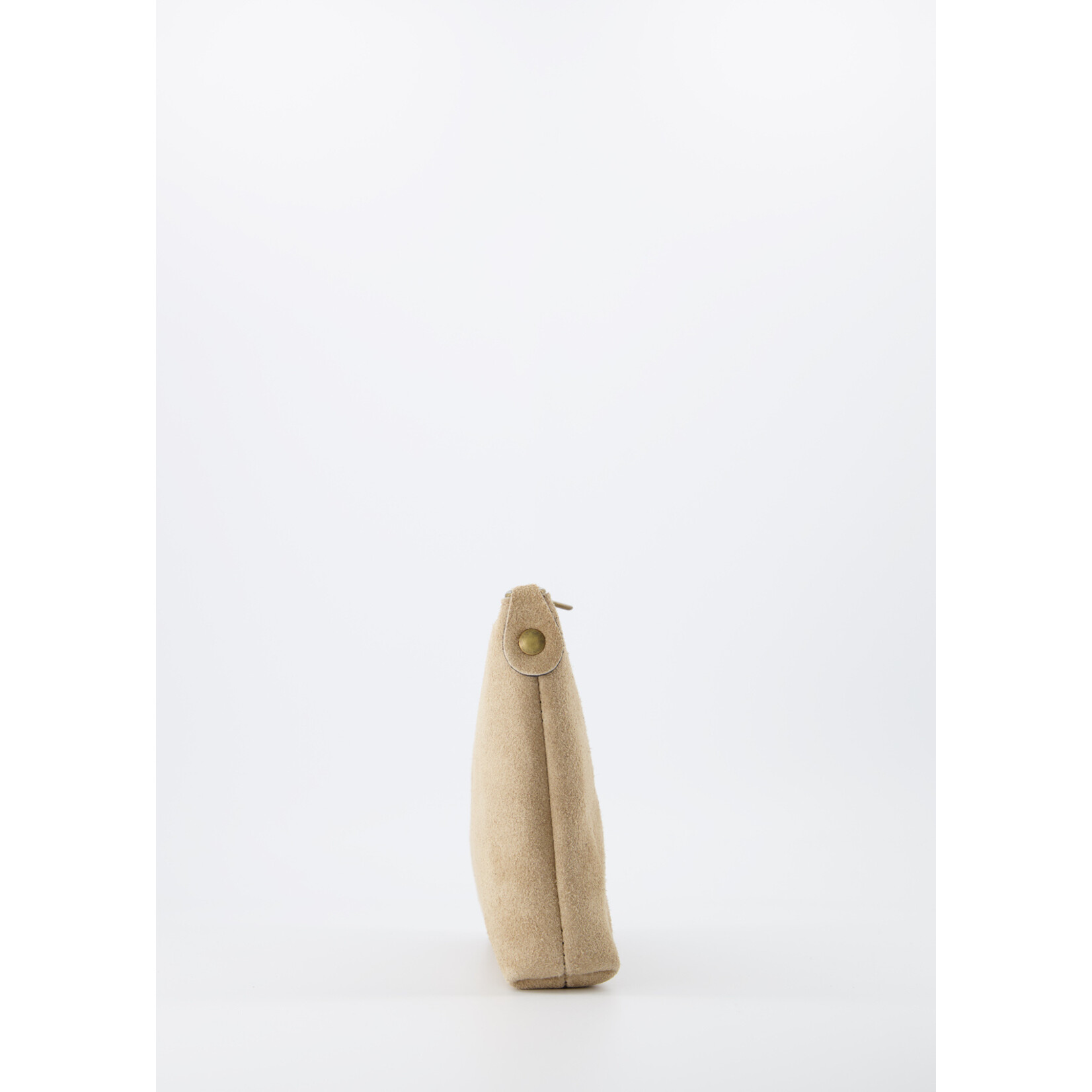 Suede Crossbody tas Ariel Beige
