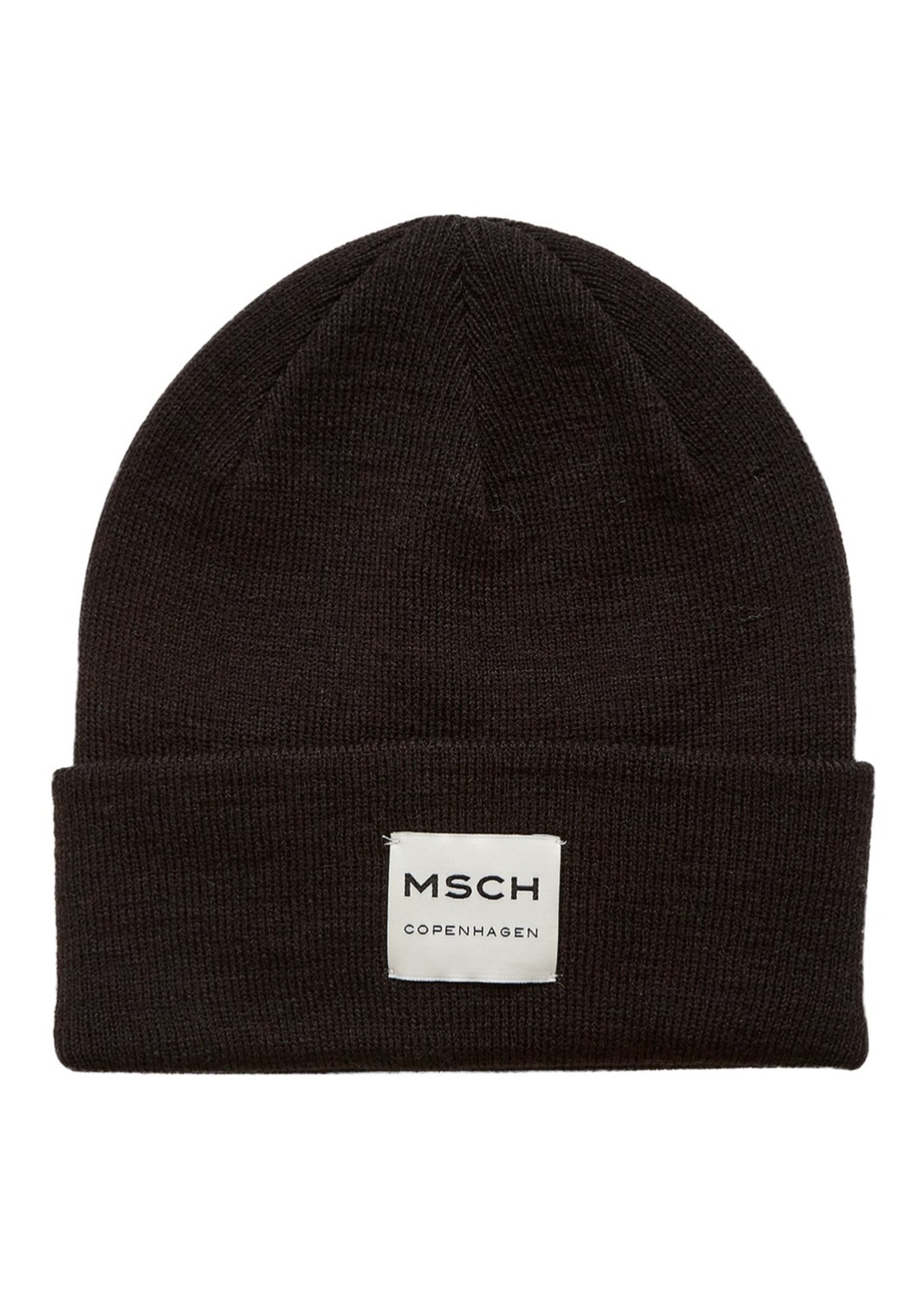 Moss Copenhagen Mojo logo Beanie Black