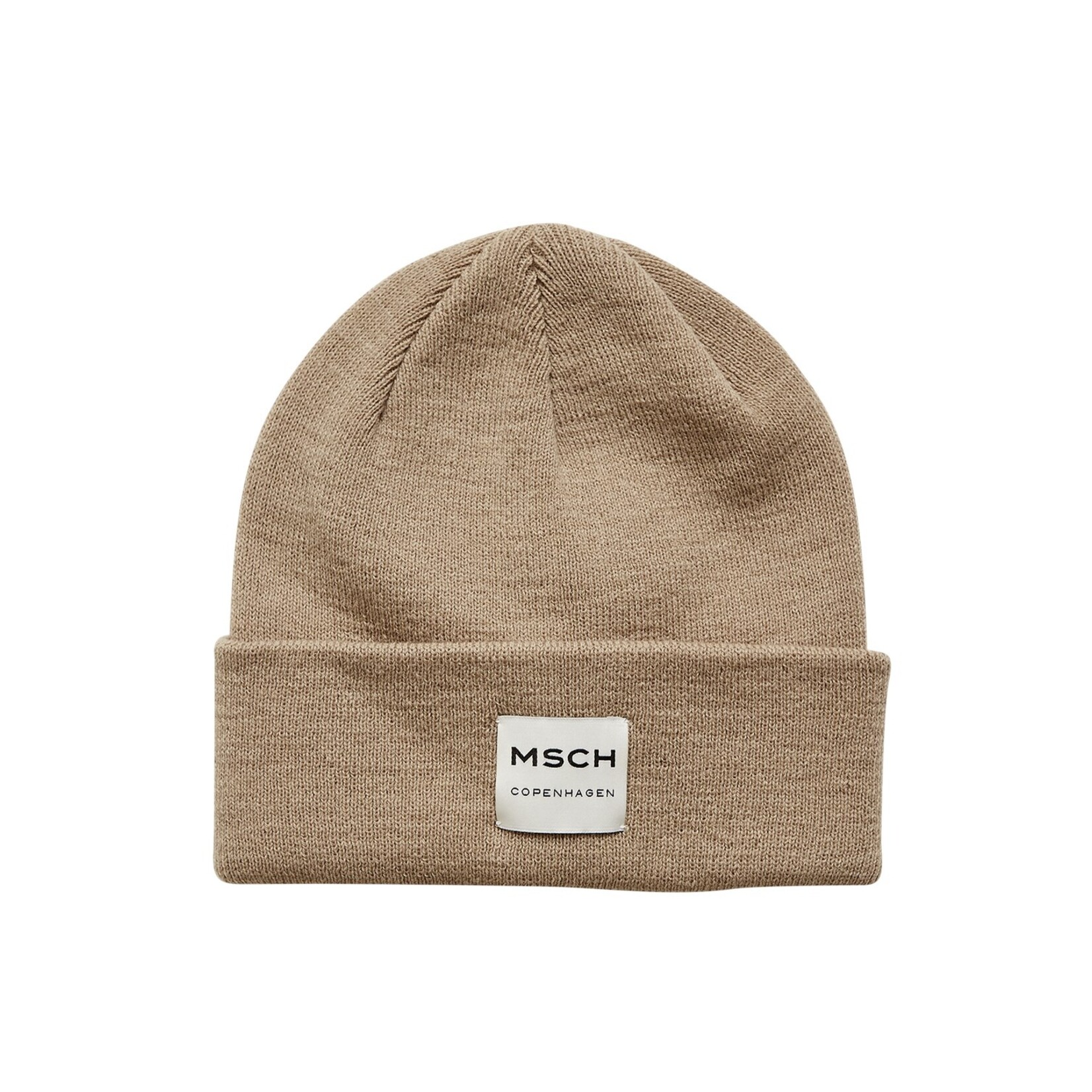 Moss Copenhagen Mojo logo Beanie Trench Coat