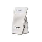 Moss Copenhagen Sporty Logo sokken 2 st white / grey