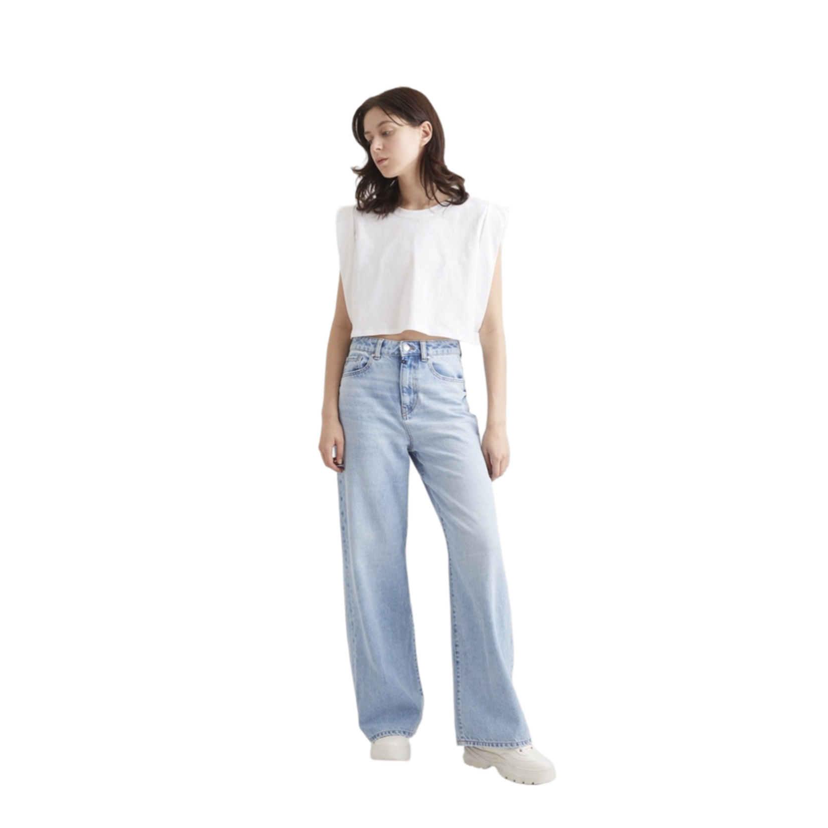 C.O.J. COJ Maria wide jeans light blue