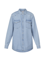 Sisters Point Osa jeans blouse blue wash