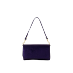 Leren tas Lara donker blauw