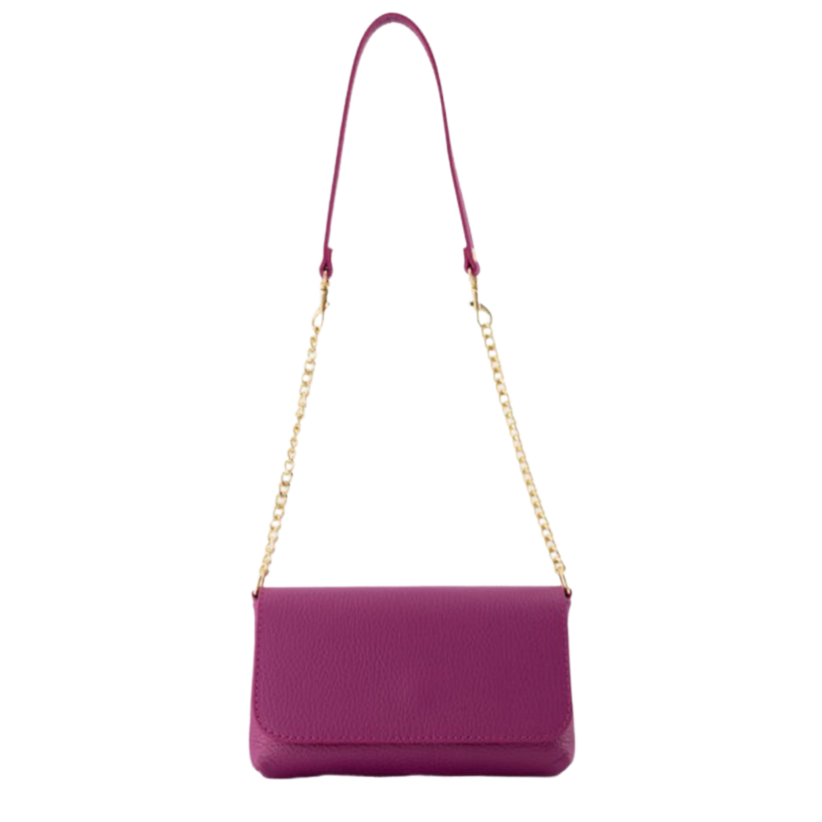 Leren tas Lara roze cyclaam