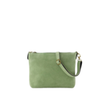 Suede Crossbody tas Ariel  groen