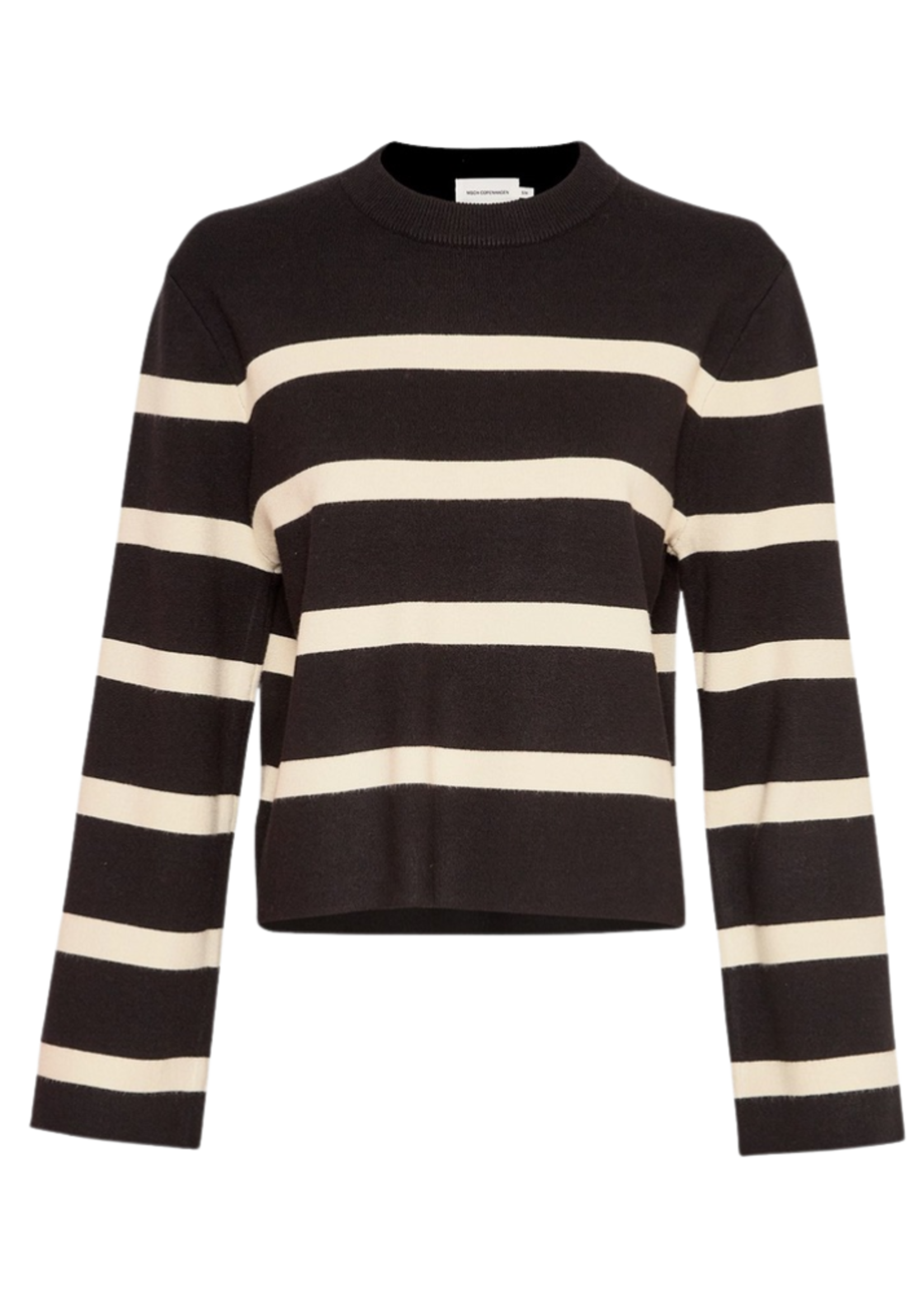 Moss Copenhagen Ginnette East pullover Black stripe