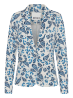 ICHI Ihkate Blazer print blue