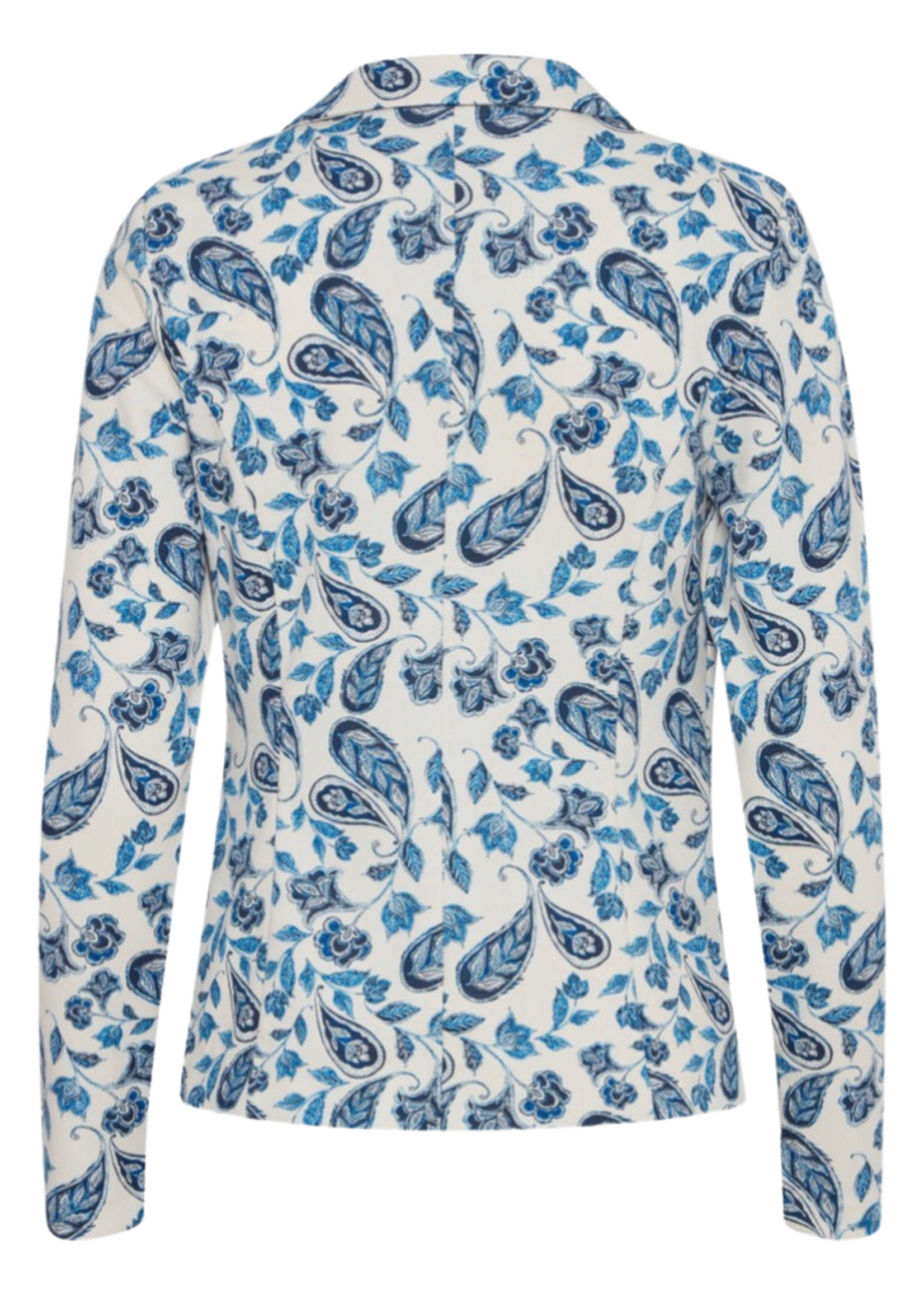 ICHI Ihkate Blazer print blue