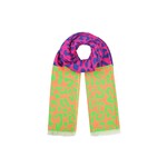 Sjaal Neon panther pink/multi