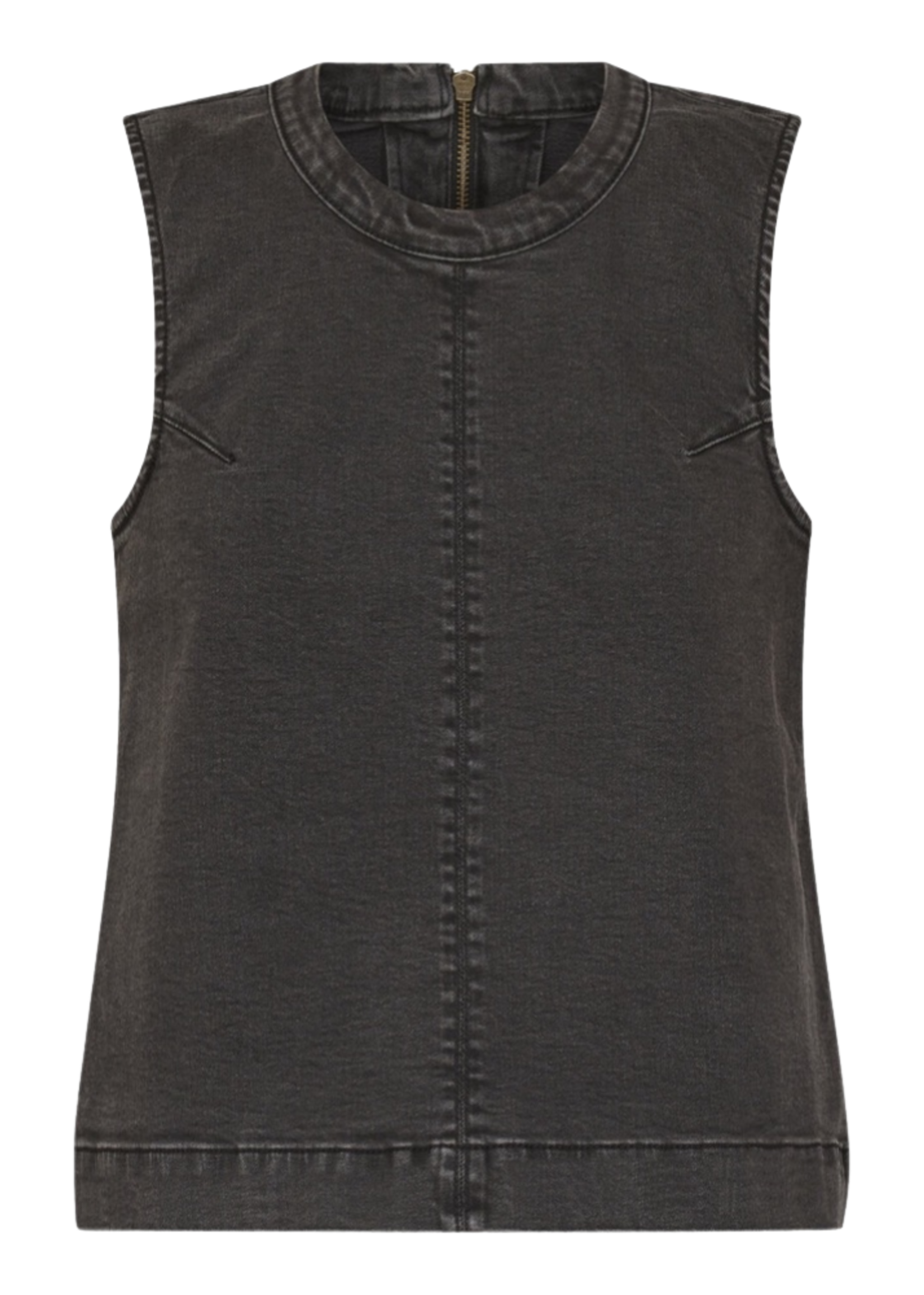Sisters Point Ovea jeans top grey wash